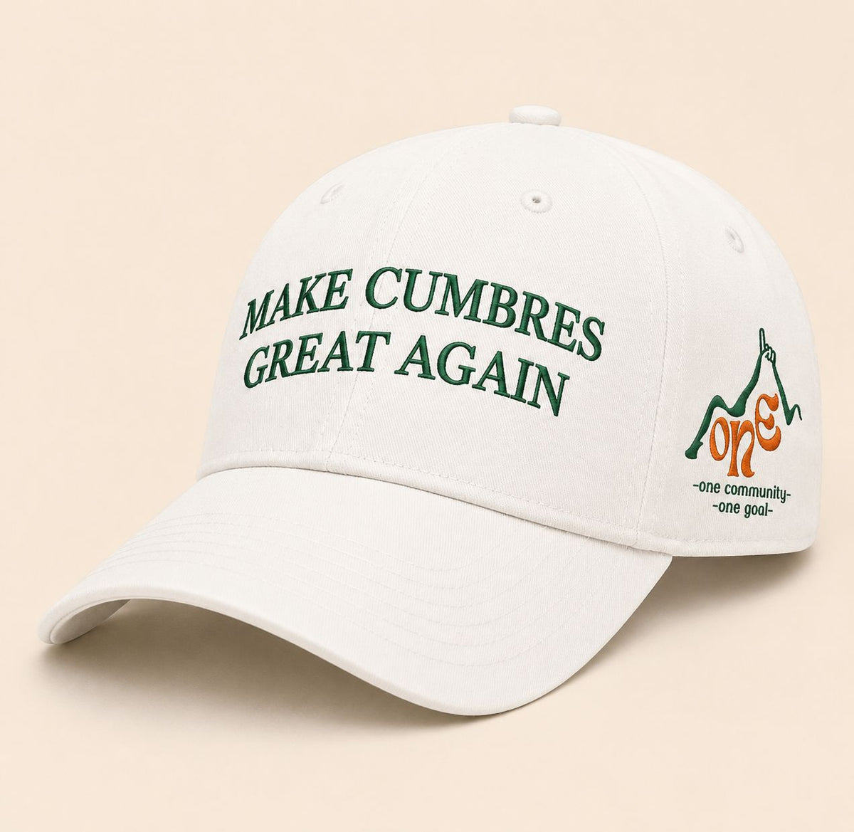 Gorra ONE – Make Cumbres Great Again
